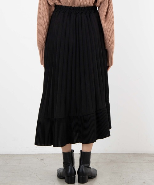 WEGO（ウィゴー）の「WEGO/アシメティアードロングスカート（スカート・レディース・ブラック/ピンク・FREE）」の7枚目の写真