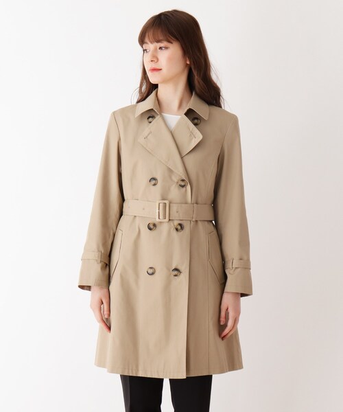 SHOO・LA・RUE（シューラルー）の「◆【M-4L】スプリングトレンチコート（トレンチコート・レディース・ベージュ/ネイビー・02/03/04/05/06）」の7枚目の写真