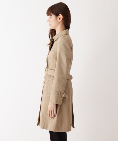 SHOO・LA・RUE（シューラルー）の「◆【M-4L】スプリングトレンチコート（トレンチコート・レディース・ベージュ/ネイビー・02/03/04/05/06）」の5枚目の写真