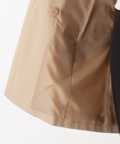 SHOO・LA・RUE（シューラルー）の「◆【M-4L】スプリングトレンチコート（トレンチコート・レディース・ベージュ/ネイビー・02/03/04/05/06）」の8枚目の写真