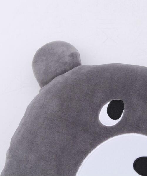 coen（コーエン）の「【WEB限定】コーエンベアもふもふフェイスクッション（クッション/クッションカバー・キッズ・ブラック/ブラウン/グレー・FREE）」の11枚目の写真