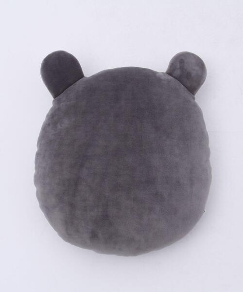 coen（コーエン）の「【WEB限定】コーエンベアもふもふフェイスクッション（クッション/クッションカバー・キッズ・ブラック/ブラウン/グレー・FREE）」の13枚目の写真
