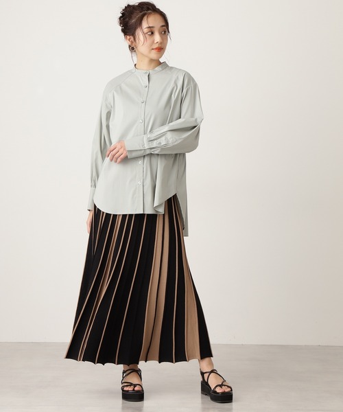 N.(N. Natural Beauty Basic)(エヌエヌナチュラルビューティーベーシック)の「◆チューブストラップ厚底サンダル(サンダル・レディース・ナチュラル/ブラック・SMALL/MEDIUM)」の4枚目の写真