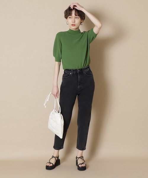 N.(N. Natural Beauty Basic)(エヌエヌナチュラルビューティーベーシック)の「◆チューブストラップ厚底サンダル(サンダル・レディース・ナチュラル/ブラック・SMALL/MEDIUM)」の19枚目の写真