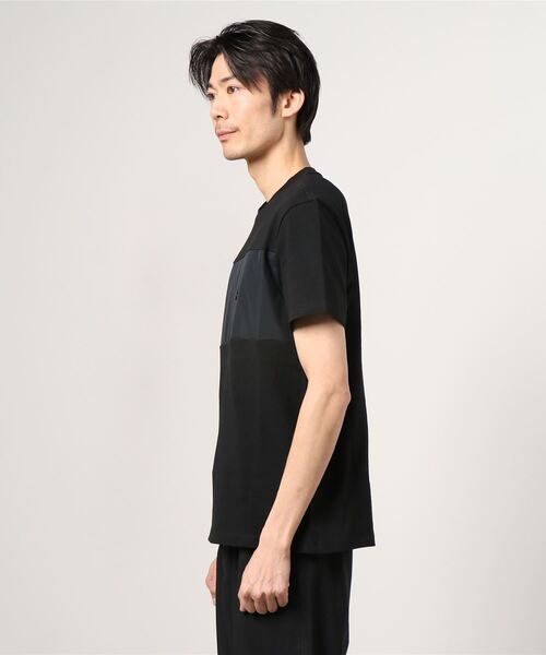 HERNO（ヘルノ）の「HERNO / ショートスリーブカットソー（Tシャツ/カットソー・メンズ・ネイビー/ブラック/ホワイト・50/48）」の9枚目の写真