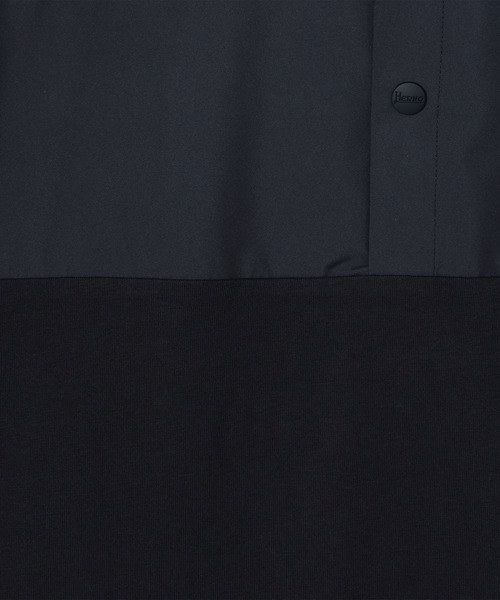 HERNO（ヘルノ）の「HERNO / ショートスリーブカットソー（Tシャツ/カットソー・メンズ・ネイビー/ブラック/ホワイト・50/48）」の6枚目の写真