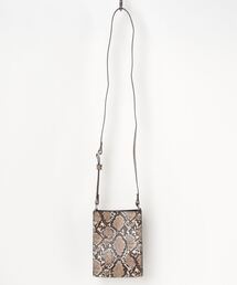 make a ray! | フェイクレザー スクエア ミニショルダーバッグ/型押し(ショルダーバッグ)