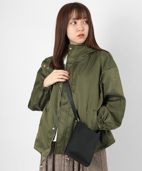 make a ray!（メイク ア レイ！）の「フェイクレザー スクエア ミニショルダーバッグ/型押し/ネックポーチ（ショルダーバッグ・メンズ・アッシュグレー/ブラック/ブラック系その他/パイソン・FREE）」の20枚目の写真