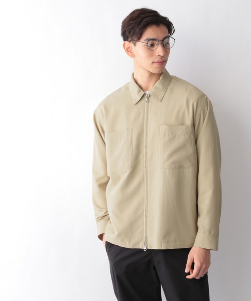 GLOBAL WORK(グローバルワーク)の「CRISPY DRYブルゾン/929026(ブルゾン・メンズ・ベージュ/ネイビー/ダークグレー・SMALL/MEDIUM/LARGE)」の1枚目の写真