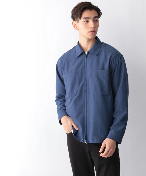 GLOBAL WORK(グローバルワーク)の「CRISPY DRYブルゾン/929026(ブルゾン・メンズ・ベージュ/ネイビー/ダークグレー・SMALL/MEDIUM/LARGE)」の4枚目の写真