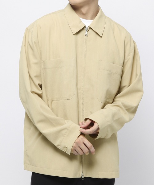GLOBAL WORK(グローバルワーク)の「CRISPY DRYブルゾン/929026(ブルゾン・メンズ・ベージュ/ネイビー/ダークグレー・SMALL/MEDIUM/LARGE)」の10枚目の写真
