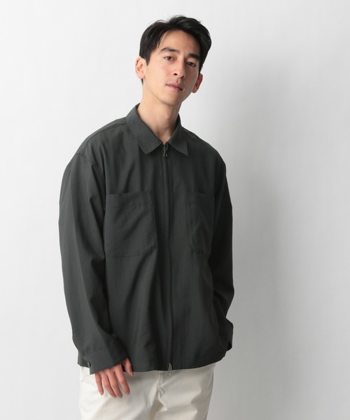 GLOBAL WORK(グローバルワーク)の「CRISPY DRYブルゾン/929026(ブルゾン・メンズ・ベージュ/ネイビー/ダークグレー・SMALL/MEDIUM/LARGE)」の7枚目の写真