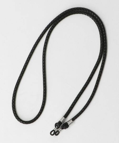 BEAUTY&YOUTH UNITED ARROWS（ビューティーアンドユースユナイテッドアローズ）の「BY フェイクリザード グラスコード（サングラス・メンズ・ブラック/ダークブラウン・FREE）」の5枚目の写真