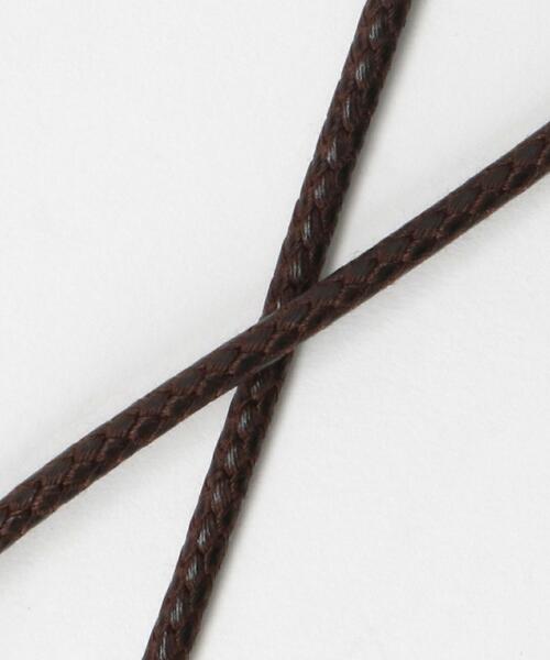 BEAUTY&YOUTH UNITED ARROWS（ビューティーアンドユースユナイテッドアローズ）の「BY フェイクリザード グラスコード（サングラス・メンズ・ブラック/ダークブラウン・FREE）」の4枚目の写真