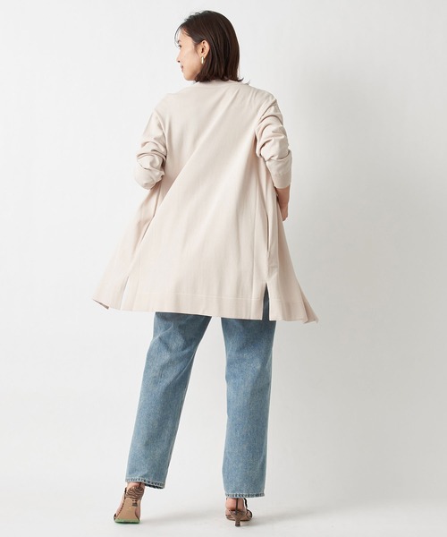 RIVE DROITE（リヴドロワ）の「毎年人気の一枚　クールタッチUVトッパーニットカーディガン（カーディガン/ボレロ・レディース・チャコールグレー/ネイビー/ライトベージュ/ブラック/モカ・FREE）」の14枚目の写真