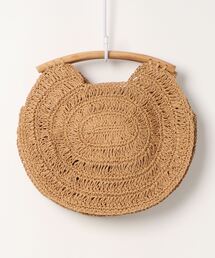PUAL CE CIN | ペーパーサークルＢＡＧ(かごバッグ)