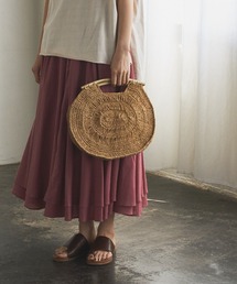 PUAL CE CIN | ペーパーサークルＢＡＧ(かごバッグ)