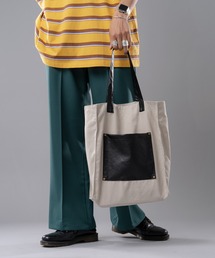 フェイクレザートートバッグ