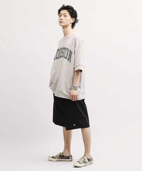 Dickies（ディッキーズ）の「Dickies / ディッキーズ 42283 13インチ ポケットワークハーフパンツ / 13INCH LOOSE FIT MULTI-POCKET WORK SHORT（チノパンツ・メンズ・ブラック/ネイビー/シルバー/カーキ/チャコールグレー/オリーブ/ダークブラウン/ホワイト・32inch/30inch/34inch/36inch/38inch/40inch/28inch）」の15枚目の写真