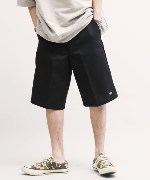 Dickies（ディッキーズ）の「Dickies / ディッキーズ 42283 13インチ ポケットワークハーフパンツ / 13INCH LOOSE FIT MULTI-POCKET WORK SHORT（チノパンツ・メンズ・ブラック/ネイビー/シルバー/カーキ/チャコールグレー/オリーブ/ダークブラウン/ホワイト・32inch/30inch/34inch/36inch/38inch/40inch/28inch）」の12枚目の写真