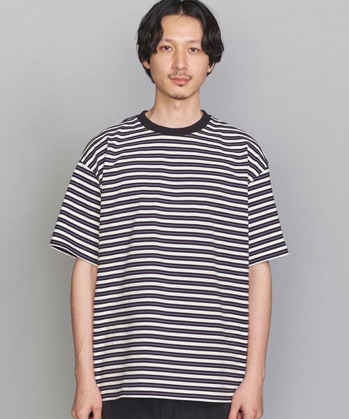 BEAUTY&YOUTH UNITED ARROWS（ビューティーアンドユースユナイテッドアローズ）の「＜TOWN＞ 90BORDER PRL/Tシャツ（Tシャツ/カットソー・メンズ・パープル・SMALL/MEDIUM/LARGE/X-LARGE）」の2枚目の写真