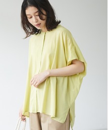 Green　Parks | フレンチスリーブビッグシャツ＊(シャツ/ブラウス)