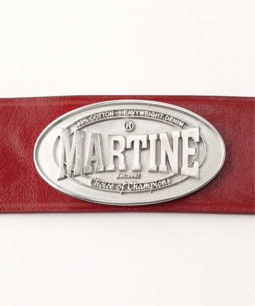 MARTINE ROSE(マーティンローズ)の「【Martine Rose / マーティン ローズ】IRN BELT(ベルト・メンズ・レッド・FREE)」の6枚目の写真