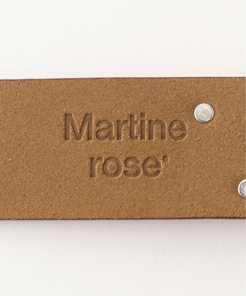 MARTINE ROSE(マーティンローズ)の「【Martine Rose / マーティン ローズ】IRN BELT(ベルト・メンズ・レッド・FREE)」の8枚目の写真