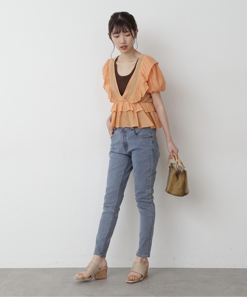 FREE'S MART（フリーズマート）の「テレコタンクトップ（タンクトップ・レディース・ホワイト/ブラック/ベージュ/ブラウン・FREE）」の14枚目の写真