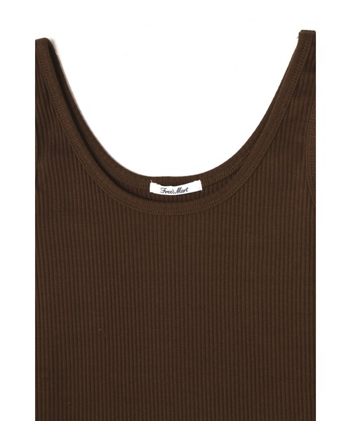 FREE'S MART（フリーズマート）の「テレコタンクトップ（タンクトップ・レディース・ホワイト/ブラック/ベージュ/ブラウン・FREE）」の17枚目の写真