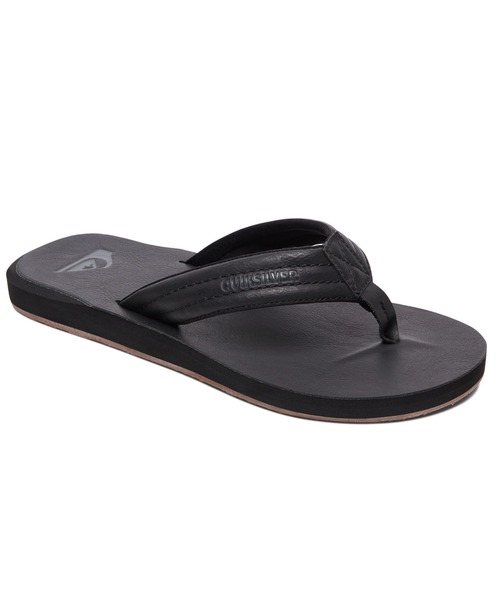 Quiksilver(クイックシルバー)の「CARVER NUBUCK/クイックシルバービーチサンダル(ビーサン)(サンダル・メンズ・ブラック/ベージュ/ブラウン・25cm/26cm/27cm/28cm)」の4枚目の写真