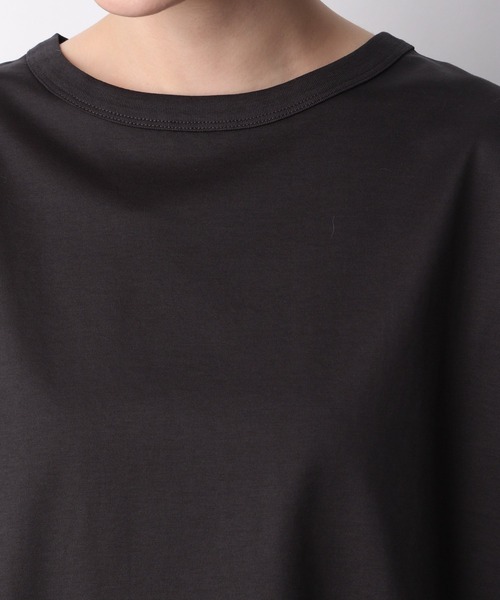 A part by（アパートバイ）の「Lohasy cot ルーズノースリーブ　952600（Tシャツ/カットソー・レディース・ベージュ/オフホワイト/チャコールグレー・FREE）」の10枚目の写真
