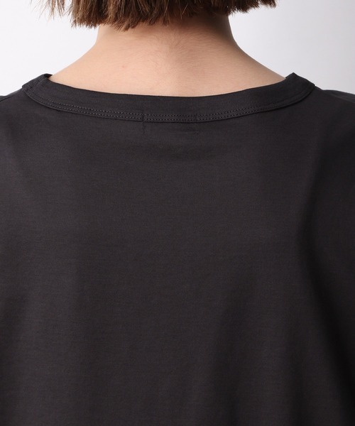 A part by（アパートバイ）の「Lohasy cot ルーズノースリーブ　952600（Tシャツ/カットソー・レディース・ベージュ/オフホワイト/チャコールグレー・FREE）」の19枚目の写真