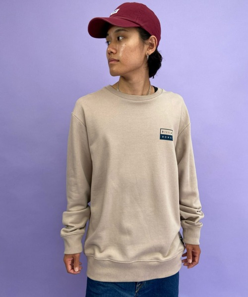 BILLABONG（ビラボン）の「BILLABONG/ビラボン　ルーズシルエット　バックプリントスウェット BB012-006（スウェット・メンズ・ベージュ/グレー/グリーン・M/L/XL）」の16枚目の写真