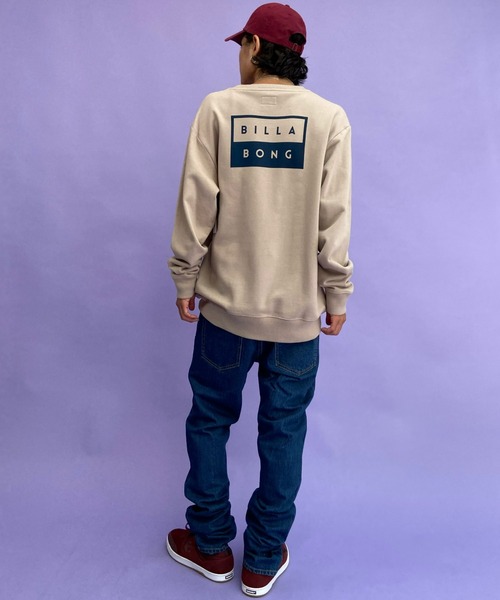 BILLABONG（ビラボン）の「BILLABONG/ビラボン　ルーズシルエット　バックプリントスウェット BB012-006（スウェット・メンズ・ベージュ/グレー/グリーン・M/L/XL）」の22枚目の写真
