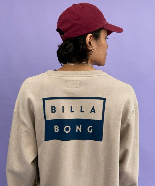 BILLABONG（ビラボン）の「BILLABONG/ビラボン　ルーズシルエット　バックプリントスウェット BB012-006（スウェット・メンズ・ベージュ/グレー/グリーン・M/L/XL）」の21枚目の写真