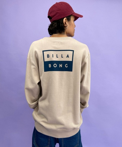 BILLABONG（ビラボン）の「BILLABONG/ビラボン　ルーズシルエット　バックプリントスウェット BB012-006（スウェット・メンズ・ベージュ/グレー/グリーン・M/L/XL）」の20枚目の写真