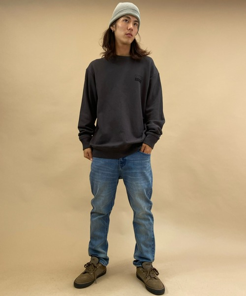 BILLABONG（ビラボン）の「BILLABONG/ビラボン　ルーズシルエット　バックプリントスウェット BB012-006（スウェット・メンズ・ベージュ/グレー/グリーン・M/L/XL）」の7枚目の写真