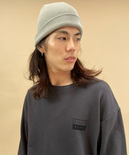 BILLABONG（ビラボン）の「BILLABONG/ビラボン　ルーズシルエット　バックプリントスウェット BB012-006（スウェット・メンズ・ベージュ/グレー/グリーン・M/L/XL）」の6枚目の写真