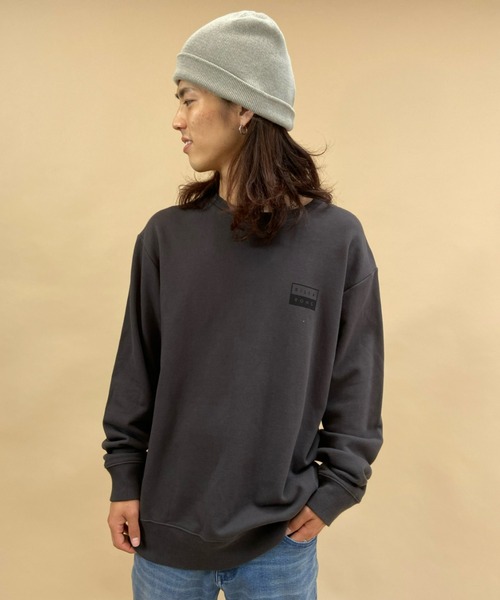 BILLABONG（ビラボン）の「BILLABONG/ビラボン　ルーズシルエット　バックプリントスウェット BB012-006（スウェット・メンズ・ベージュ/グレー/グリーン・M/L/XL）」の4枚目の写真