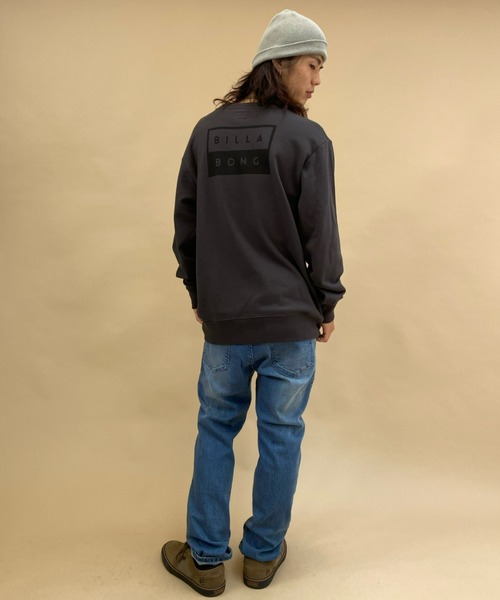 BILLABONG（ビラボン）の「BILLABONG/ビラボン　ルーズシルエット　バックプリントスウェット BB012-006（スウェット・メンズ・ベージュ/グレー/グリーン・M/L/XL）」の14枚目の写真