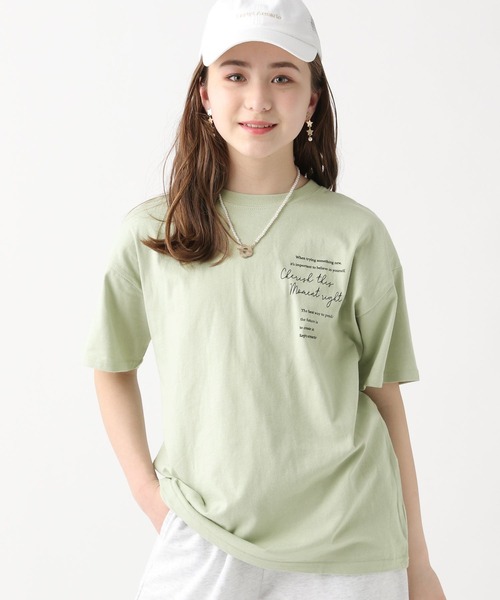 repipi armario（レピピ アルマリオ）の「アソートロゴBIGTシャツ（Tシャツ/カットソー・キッズ・ミント/ブラック/ホワイト/ブラック系その他・LARGE/MEDIUM/SMALL）」の2枚目の写真