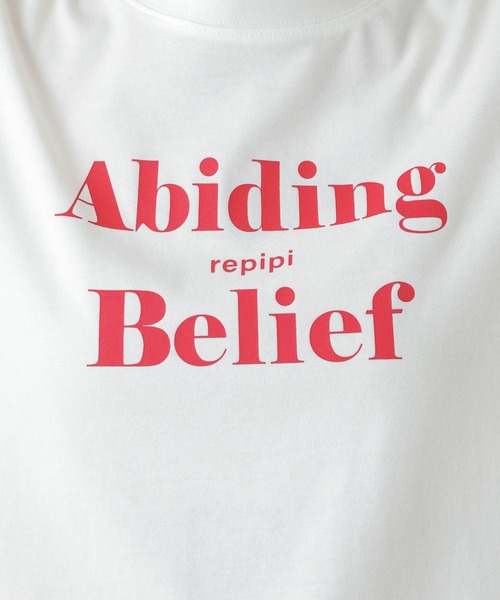 repipi armario（レピピ アルマリオ）の「アソートロゴBIGTシャツ（Tシャツ/カットソー・キッズ・ミント/ブラック/ホワイト/ブラック系その他・LARGE/MEDIUM/SMALL）」の10枚目の写真