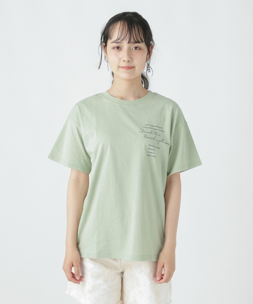 repipi armario（レピピ アルマリオ）の「アソートロゴBIGTシャツ（Tシャツ/カットソー・キッズ・ミント/ブラック/ホワイト/ブラック系その他・LARGE/MEDIUM/SMALL）」の19枚目の写真