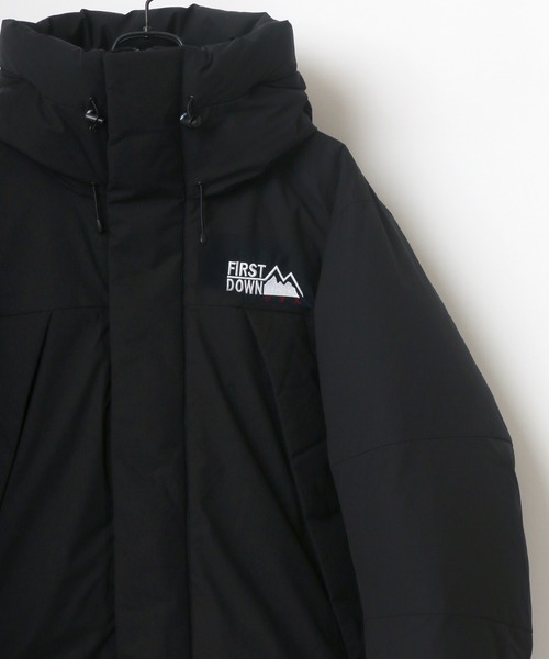 FIRST DOWN（ファーストダウン）の「FIRST DOWN/ファーストダウン WRAP DOWN PARKA/ラップダウンパーカー（ダウンジャケット/コート・メンズ・ブラック/ベージュ/カーキ/ブルー/レッド/オレンジ/ダークグリーン/パープル・XL/S/L/M）」の2枚目の写真