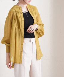 Fizz | 【Fizz/フィズ】 ピンタックシアーブラウス(シャツ/ブラウス)