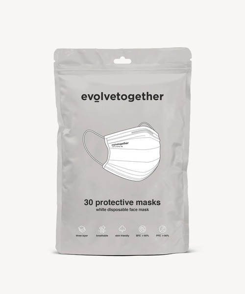 evolvetogether（イボルブトゥギャザー）の「Vulture【EVOLVETOGETHER / イボルブトゥギャザー】30 face setマスク（マスク・メンズ・ホワイト/ネイビー/グレー/カーキ/その他・FREE）」の10枚目の写真