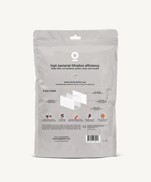 evolvetogether（イボルブトゥギャザー）の「Vulture【EVOLVETOGETHER / イボルブトゥギャザー】30 face setマスク（マスク・メンズ・ホワイト/ネイビー/グレー/カーキ/その他・FREE）」の16枚目の写真