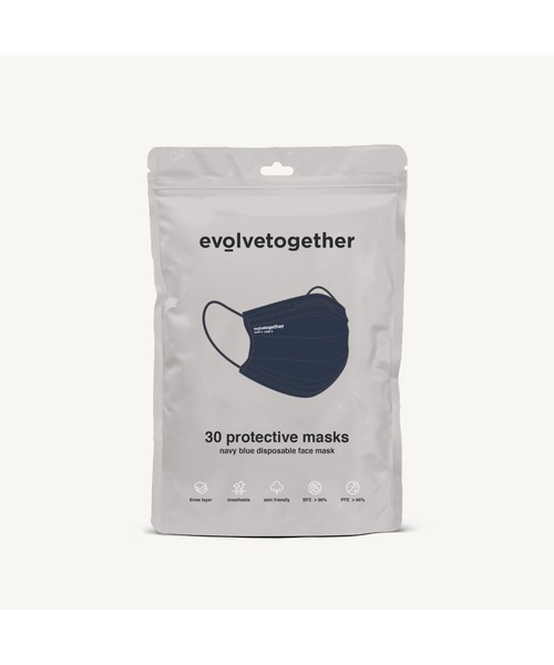 evolvetogether（イボルブトゥギャザー）の「Vulture【EVOLVETOGETHER / イボルブトゥギャザー】30 face setマスク（マスク・メンズ・ホワイト/ネイビー/グレー/カーキ/その他・FREE）」の13枚目の写真