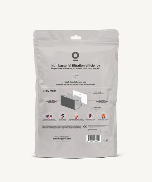 evolvetogether（イボルブトゥギャザー）の「Vulture【EVOLVETOGETHER / イボルブトゥギャザー】30 face setマスク（マスク・メンズ・ホワイト/ネイビー/グレー/カーキ/その他・FREE）」の20枚目の写真